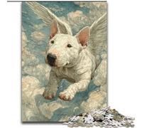 Jigsaw Puzzles for Teenagers Dog with Wings, Analysis And Logic with Fully Interlocking Randomly Shaped Pieces for And Age 14 Years Up (Size 26x38cm)
