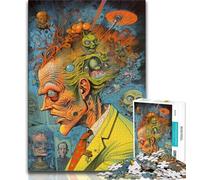 Jigsaw Puzzles for Teenagers Dr. Monster Puzzles,Challenging Game Gifts for Is Ideal As A Gift for The Whole Family 38x26cm