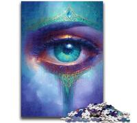 Jigsaw Puzzles for Teenagers Dream Eye 1000 Piece Jigsaw,Stress Reliever Staycation Kill Time Parent-child Interaction (75x50cm)