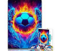 Jigsaw Puzzles for Teenagers Fantasy Football Teenager Puzzles,for Educational Game Challenge Toy Deal As Gifts for The Whole Family 26x38cm