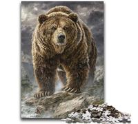 Jigsaw Puzzles for Teenagers Fantasy Grizzlies Teenager Jigsaw,for Educational Game Challenge Toy Deal As Gifts for The Whole Family (50x75cm)