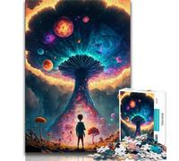 Jigsaw Puzzles for Teenagers Fantasy Landscape Teenager Jigsaw,is Ideal As Gifts for The Whole Family Suitable for And 14 (size 38x26cm)