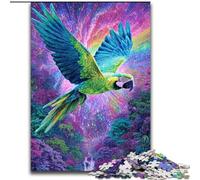 Jigsaw Puzzles for Teenagers Fantasy Parrot, for Age 14 Years And over Home Decor As A Gift for The Whole Family And Friends (Size 26x38cm)
