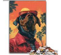 Jigsaw Puzzles for Teenagers Fashion Dog Suitable for People Aged 14 And Above Educational Game Challenge Toy Gift For Birthdays 70x100cm