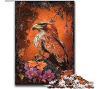Jigsaw Puzzles for Teenagers Flower Eagle for And from 14 Years And over Hands-on Game Christmas Game Gifts 70x100cm