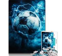 Jigsaw Puzzles for Teenagers Football Sports Puzzles for Adults,Stress Reliever Difficult Challenge Suitable for Desktop Decoration 26x38cm
