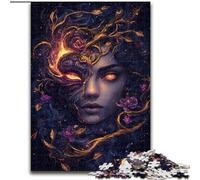 Jigsaw Puzzles for Teenagers Gaia The Titan, Suitable for People Aged 14 And Above Educational Games Secret Santa Gifts (Size 50x75cm)