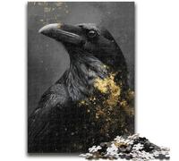 Jigsaw Puzzles for Teenagers Golden Crow Teenager Puzzles,for Educational Game Challenge Toy Deal As Gifts for The Whole Family (50x75cm)