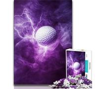 Jigsaw Puzzles for Teenagers Golf Sports 1000 Piece Puzzle,Educational Games Wall Decoration Unique Birthday And Xmas Gifts 38x26cm