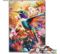Jigsaw Puzzles for Teenagers Hummingbird Family Game Stress Reliever Difficult Challenge Secret Santa Gifts (size 50x75cm)