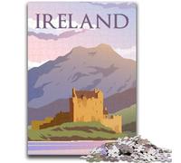 Jigsaw Puzzles for Teenagers Ireland Suitable for Ages 14 And Up Family Games Deal As Gifts for The Whole Family (size 38x26cm)