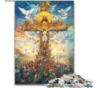 Jigsaw Puzzles for Teenagers Jesus Art, for Age 14 Years And over Home Decor As A Gift for The Whole Family And Friends (Size 26x38cm)