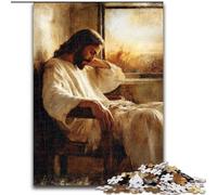 Jigsaw Puzzles for Teenagers Jesus Challenging Game Toys Deal As Gifts for The Whole Family for Ages 14+ 50x75cm