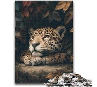 Jigsaw Puzzles for Teenagers Jungle Wild Black Panther Challenging Game Gifts for Is Ideal As A Gift for The Whole Family 50x75cm