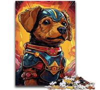 Jigsaw Puzzles for Teenagers Mechanical Dog Puzzles for Adults,Stress Reliever Difficult Challenge Suitable for Desktop Decoration (75x50cm)