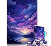Jigsaw Puzzles for Teenagers Mountain of Dreams Puzzles for Teenagers,Staycation Kill Time with Fully Interlocking Randomly Shaped Pieces (size 38x26cm)