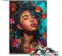 Jigsaw Puzzles for Teenagers Mysterious Boy, for Age 14 Years And over Home Decor As A Gift for The Whole Family And Friends (Size 26x38cm)