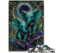 Jigsaw Puzzles for Teenagers Mysterious Elephant for And from 14 Years And over Hands-on Game Christmas Game Gifts 26x38cm