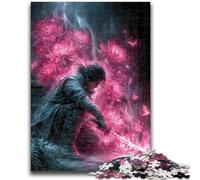 Jigsaw Puzzles for Teenagers Mysterious Ninja Samurai Suitable for Ages 14 And Up Intellectual Toy Game Educational Game for Birthday And Christmas 26x38cm
