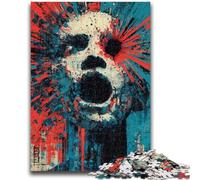 Jigsaw Puzzles for Teenagers Mysterious Sculpture Art Learning Educational Toys Fun at Home Activities, Birthday Present,Travel Gifts 50x75cm