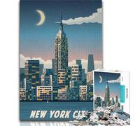 Jigsaw Puzzles for Teenagers New York City, Great Gift for Adults,is Ideal As A Gift for The Whole Family Suitable for And 14 38x26cm
