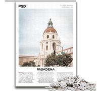 Jigsaw Puzzles for Teenagers Pasadena, Stress Relief with Fully Interlocking Randomly Shaped Pieces for And 14 Years Old 70x100cm