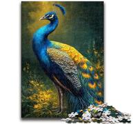 Jigsaw Puzzles for Teenagers Peacock Art for And from 14 Years And over Hands-on Game Christmas Game Gifts 26x38cm