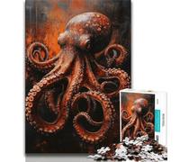 Jigsaw Puzzles for Teenagers Penguins Under The Aurora,Brain Intelligence Challenge Addictive Toys Birthday Present,Gifts,Wall Art (38x26cm)