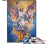Jigsaw Puzzles for Teenagers Portrait of Mary The Mother, Analysis And Logic with Fully Interlocking Randomly Shaped Pieces for And Age 14 Years Up (Size 26x38cm)