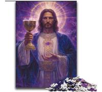 Jigsaw Puzzles for Teenagers Portrait of Mary The Mother Challenging Game Gifts for Is Ideal As A Gift for The Whole Family 70x100cm