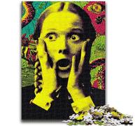 Jigsaw Puzzles for Teenagers Psychedelic Art Suitable for Ages 14 And Up Family Games Deal As Gifts for The Whole Family 50x75cm