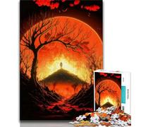 Jigsaw Puzzles for Teenagers RED DAWN Teenager Jigsaw,Family Activity Fun at Home Activities, Birthday Present,Travel Gifts (size 38x26cm)
