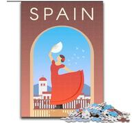 Jigsaw Puzzles for Teenagers Spain for And from 14 Years And over Play Toys Because It Is Ideal As A Gift for The Whole Family (50x75cm) 1000pcs