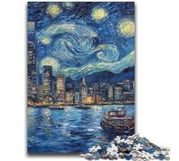 Jigsaw Puzzles for Teenagers Starry Sky Color 1000 Piece Puzzle,learning Educational for Is Ideal As A Gift for The Whole Family (38x26cm)
