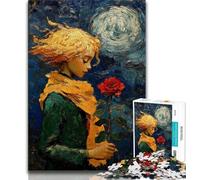 Jigsaw Puzzles for Teenagers Starry Sky Prince Teenager Puzzles,for Educational Game Challenge Toy Deal As Gifts for The Whole Family 26x38cm