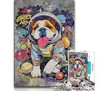 Jigsaw Puzzles for Teenagers Sunflower Pug 1000 Piece Puzzle,Stress Reliever Staycation Kill Time Wishlist with Santa Claus 26x38cm
