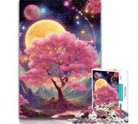 Jigsaw Puzzles for Teenagers Tree of Life Teenager Jigsaw,for Educational Game Challenge Toy Deal As Gifts for The Whole Family 50x75cm