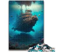 Jigsaw Puzzles for Teenagers Underwater World Challenging Game And Family Play Wall Decoration Unique Birthday And Xmas Gifts 50x75cm