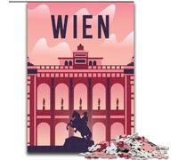 Jigsaw Puzzles for Teenagers Vienna, Toys Educational Games Stress Relieving Enhance Love between Couples 50x75cm