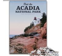 Jigsaw Puzzles for Teenagers Visit Acadia National Park for And from 14 Years And over Play Toys Because It Is Ideal As A Gift for The Whole Family (50x75cm) 1000pcs
