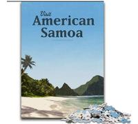 Jigsaw Puzzles for Teenagers Visit American Samoa for And from 14 Years And over Play Toys Because It Is Ideal As A Gift for The Whole Family (50x75cm) 1000pcs
