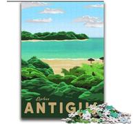 Jigsaw Puzzles for Teenagers Visit Antigua for Age 14 Years And over Decompressing Intellectual Educational Toy Great Gift (38x52cm) 1000pcs