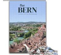 Jigsaw Puzzles for Teenagers Visit Bern for And from 14 Years And over Play Toys Because It Is Ideal As A Gift for The Whole Family (38x52cm) 1000pcs