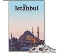 Jigsaw Puzzles for Teenagers Visit Istanbul,Help The Brain Exercise Addictive Toys to Cultivate Patience Gift For Birthdays 38x52cm