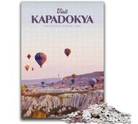 Jigsaw Puzzles for Teenagers Visit Kapadokya Teenager Jigsaw,Decompressing Intellectual Educational Toy Perfect Decoration (26x38cm)