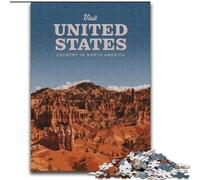 Jigsaw Puzzles for Teenagers Visit United States for And from 14 Years And over Play Toys Because It Is Ideal As A Gift for The Whole Family (50x75cm) 1000pcs
