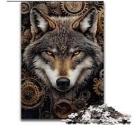 Jigsaw Puzzles for Teenagers Wolf Totem, for Ages 14 And over Each Piece Is Unique - Fun And Challenging Game for The Whole Family Good Gift (Size 50x75cm)