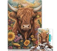 Jigsaw Puzzles for Teenagers Yak 1000 Piece Jigsaw,Stress Reliever Staycation Kill Time Parent-child Interaction 26x38cm