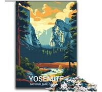 Jigsaw Puzzles for Teenagers Yosemite National Park, Family Entertainment Toys Is Ideal As Gifts for The Whole Family for 14+ 75x100cm