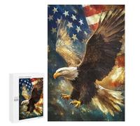 Jigsaw Puzzles for Teenagerss 1000 PCS American Bald Eagle Puzzles for Adults Fun Games Analysis And Logic Parent-child Interaction 1000 PCS